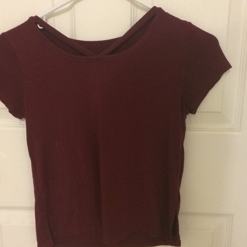 Maroon T-shirt